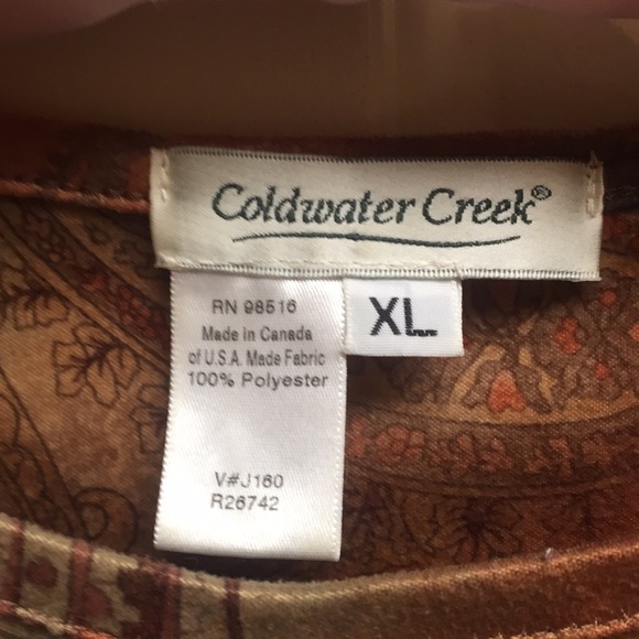 Coldwater Creek Tops - Coldwater Creek top XL